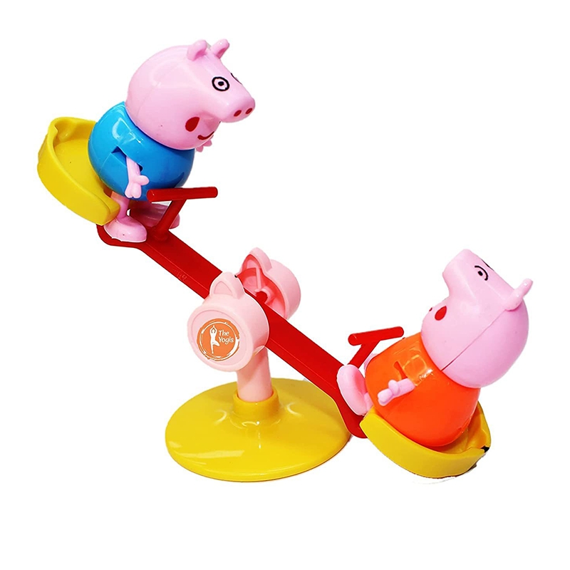 Peppa Pig Playground Set with Peppa Family Figurines