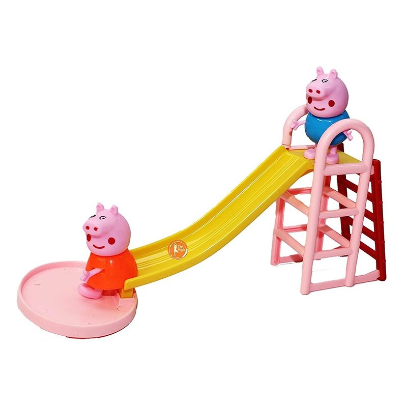 Peppa Pig Playground Set with Peppa Family Figurines