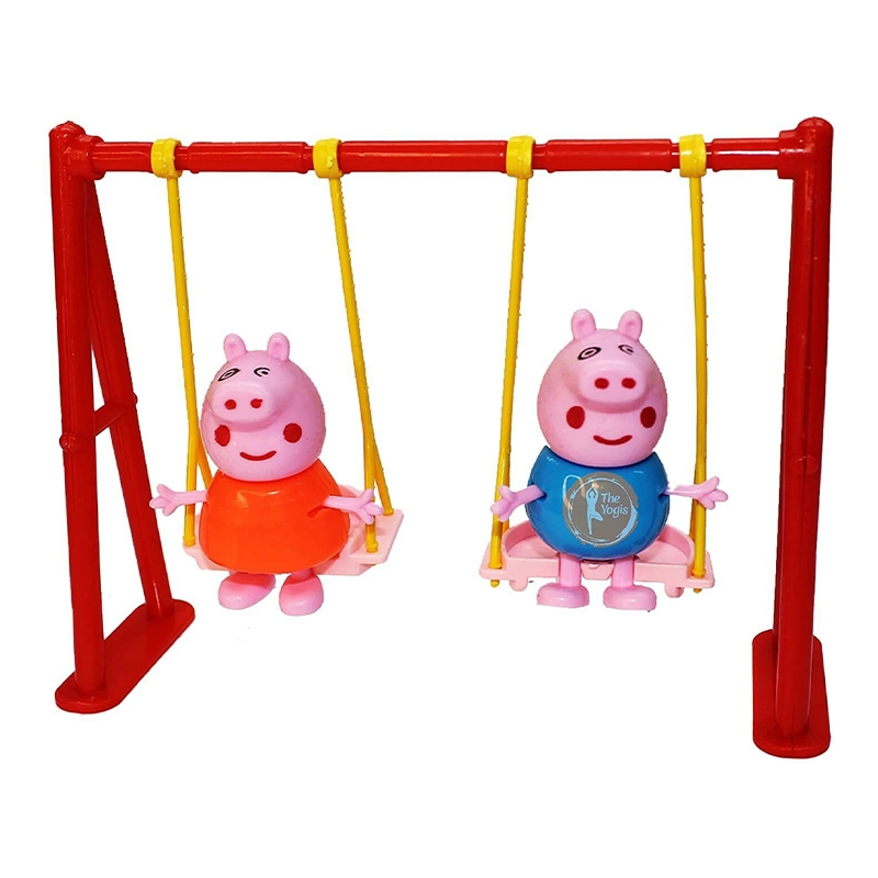 Peppa Pig Playground Set with Peppa Family Figurines