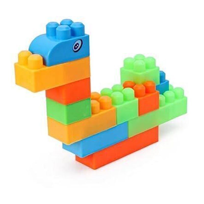Building Toy Blue Bag Block 120 Pcs