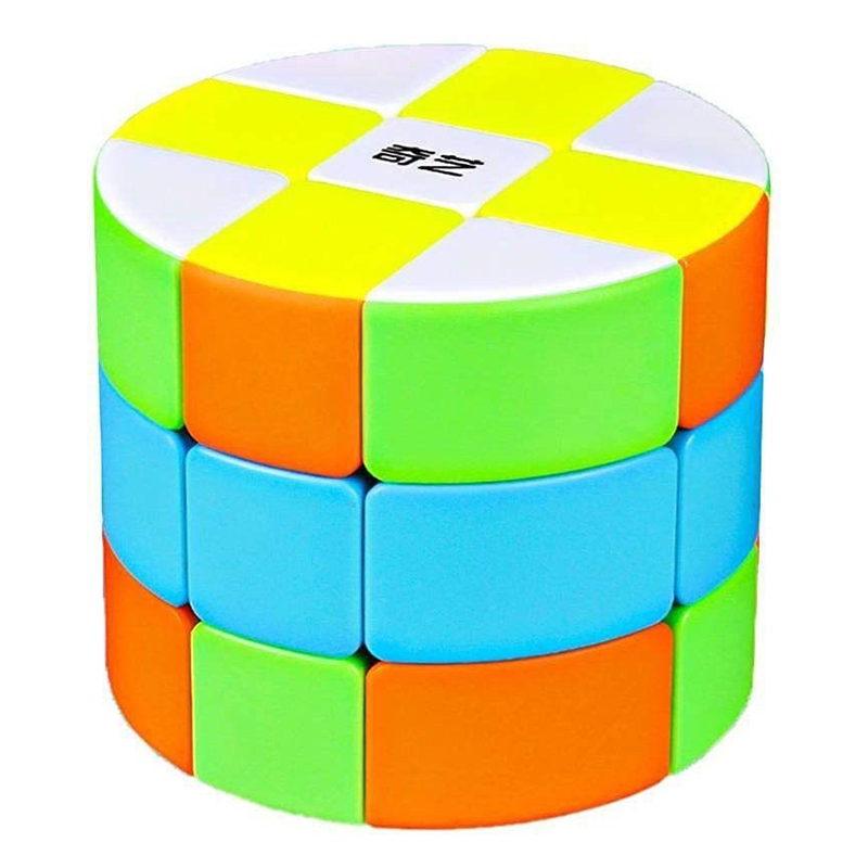 Cylinder Barrel High Speed stickerless Magic Cube 3x3x3