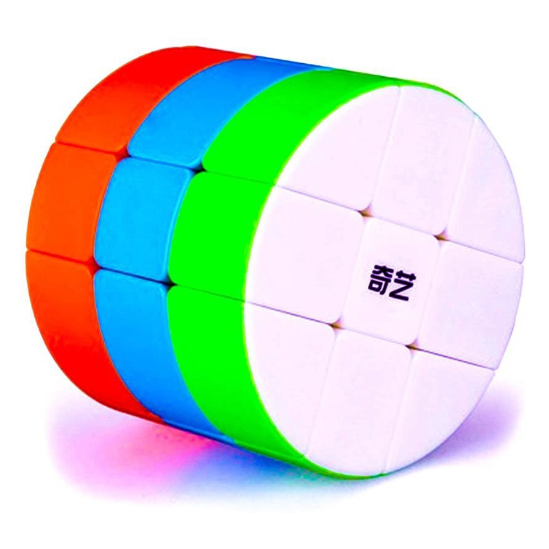 Cylinder Barrel High Speed stickerless Magic Cube 3x3x3