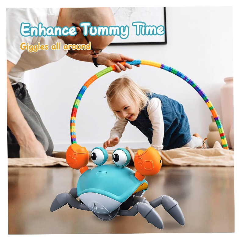 Crawling Crab Baby Toys Toy Gifts with Learning Crawl Musical toys