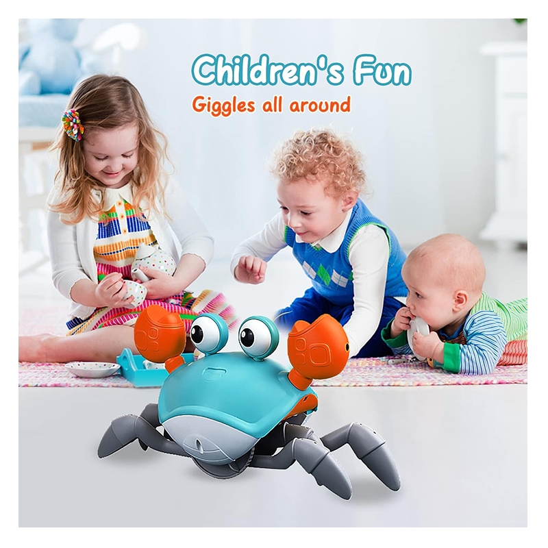 Crawling Crab Baby Toys Toy Gifts with Learning Crawl Musical toys