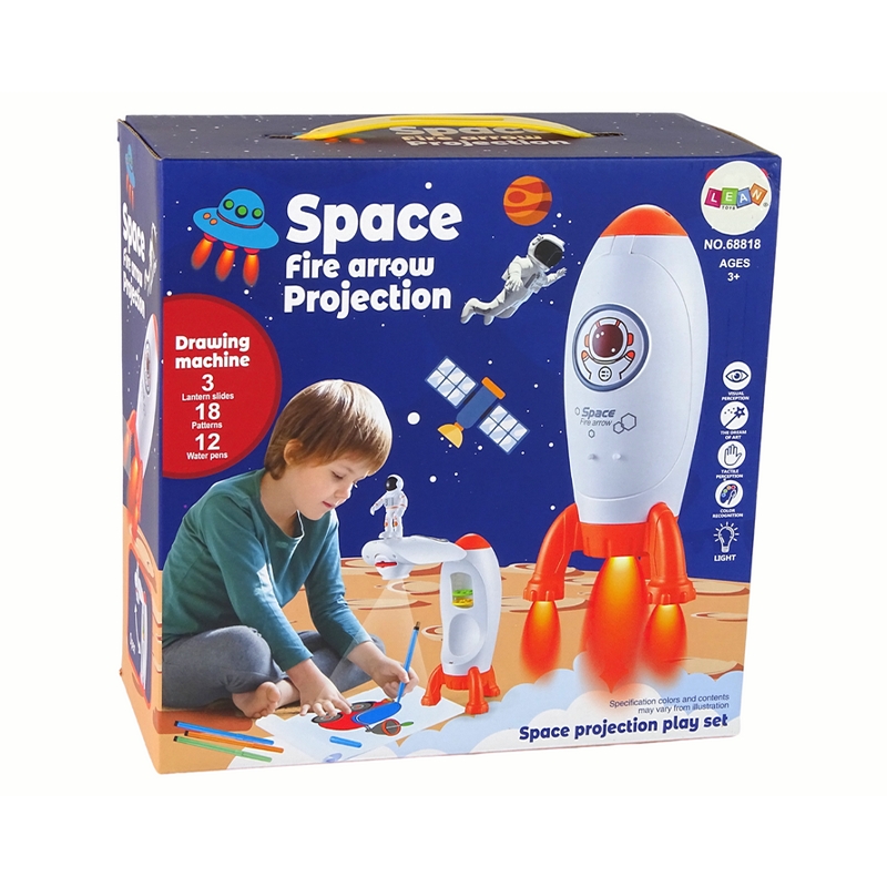 Space Fire Arrow Projection Play set