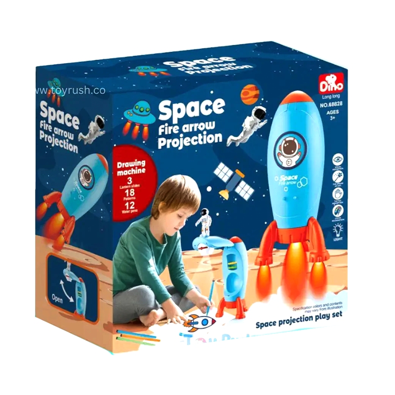 Space Fire Arrow Projection Play set