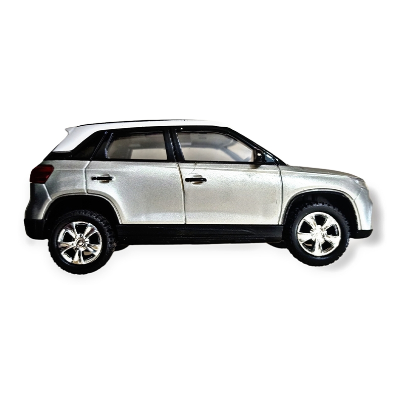 Bretza White Car (New Release) (Silver, Pack of: 1)