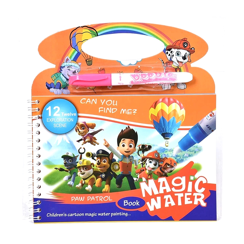 Paw Petrol Water Magic Book (Big)