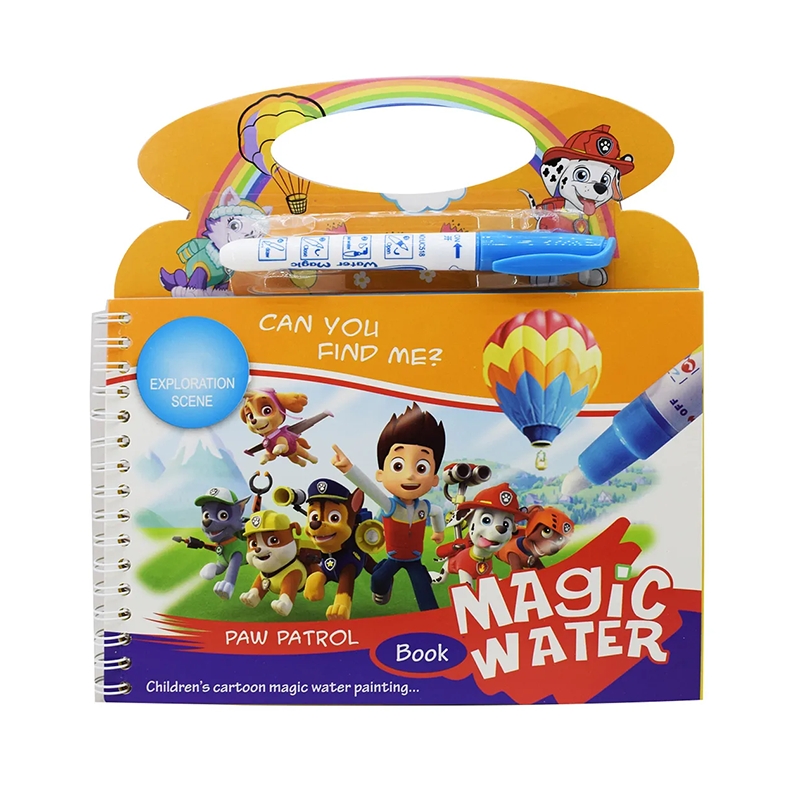 Paw Petrol Water Magic Book (Big)