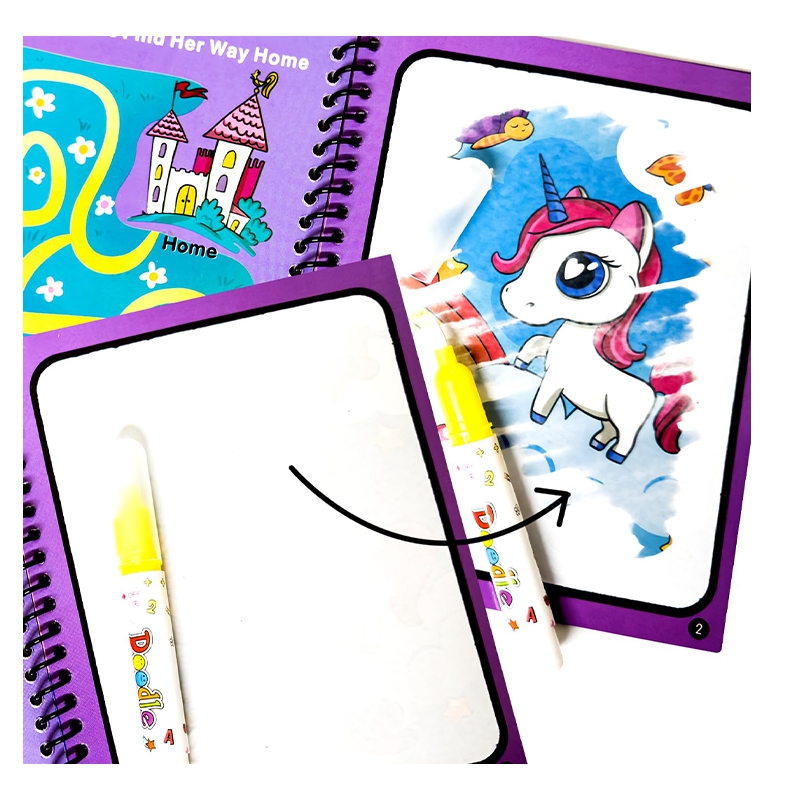 Sofia Magic resuable Water-Coloring Book (Small)