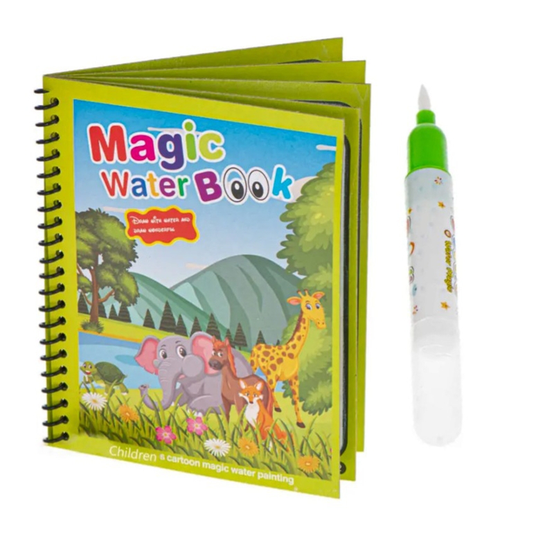 Animal Magic resuable Water-Coloring Book (Small)