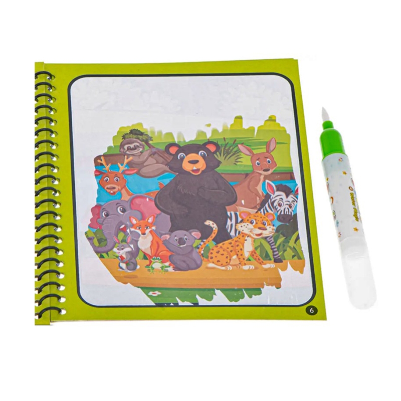 Animal Magic resuable Water-Coloring Book (Small)