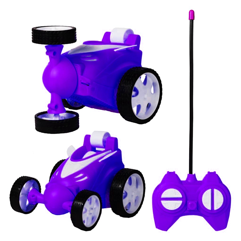 ToysNus 1:24 scale 360 degree Radio Control Stunt car (Purple)