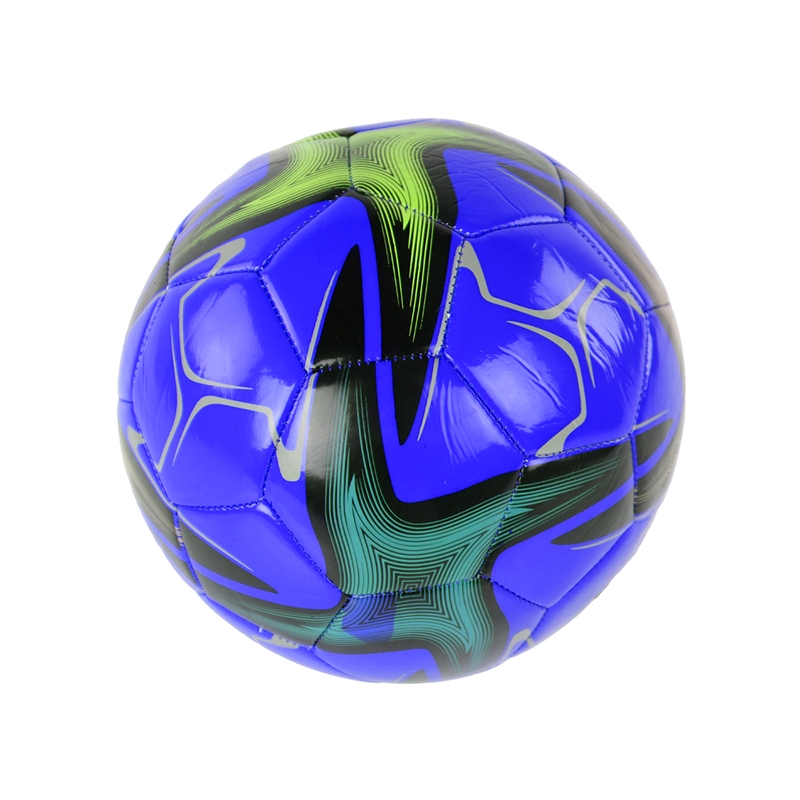 Blue PVC mini football for kids