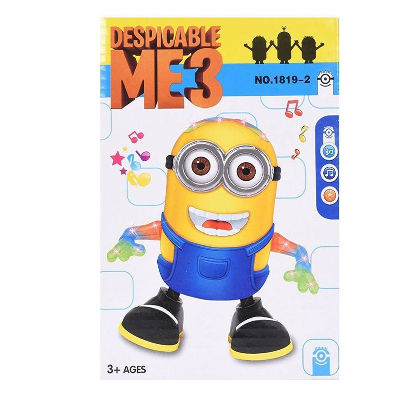 Dancing Minion Cartoon Lighting With Musical Toy (Blue, Yellow)