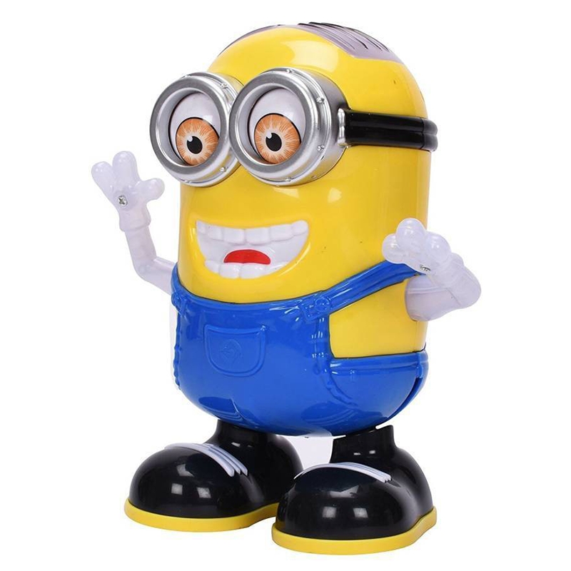 Dancing Minion Cartoon Lighting With Musical Toy (Blue, Yellow)