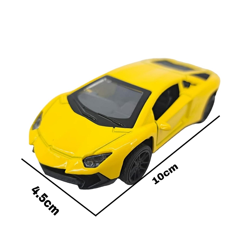 Die Cast Metal Model Cars (Yellow)