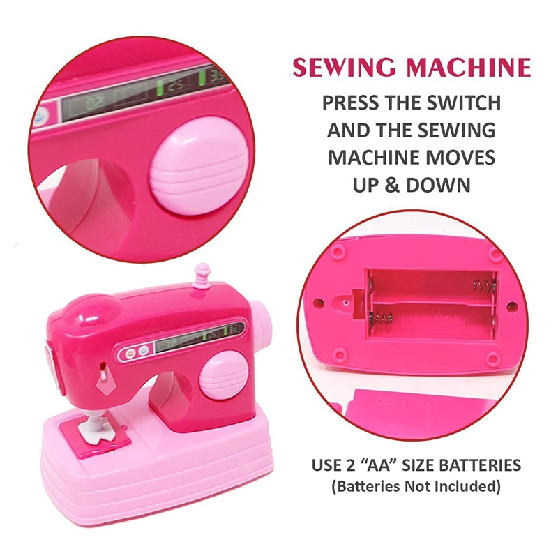 4Pcs Battery Operated Pretend Play Household Appliances