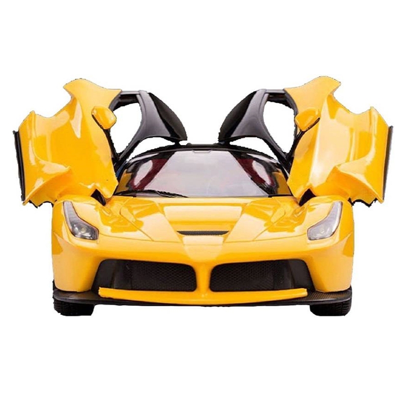 Super Remote Control Rechargeable Car With Opening Doors (Yellow)