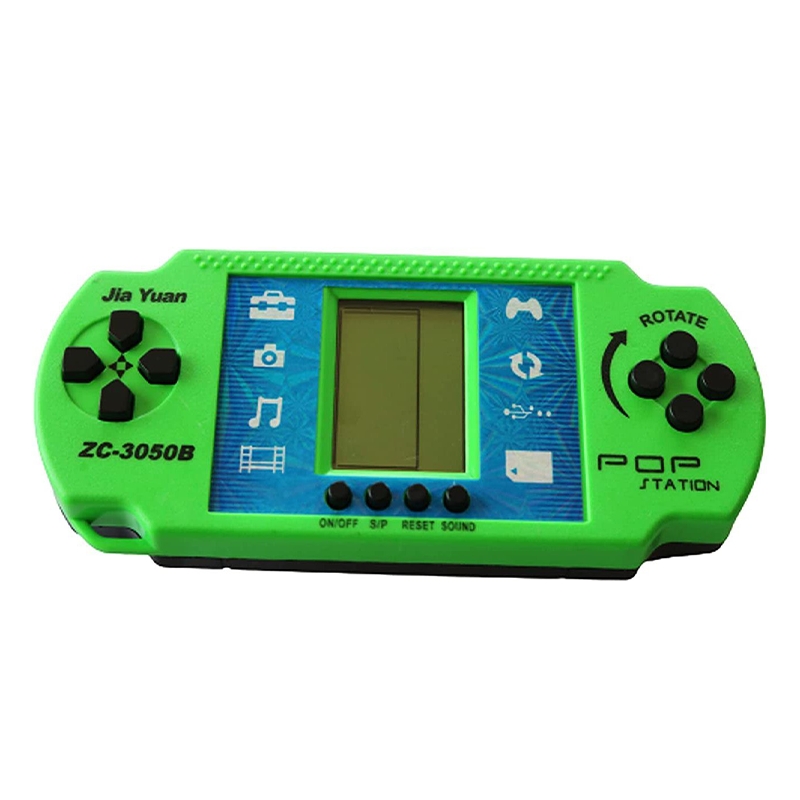 Pop Station Brain Training Brick Video With Music Hand Handled Gaming Console