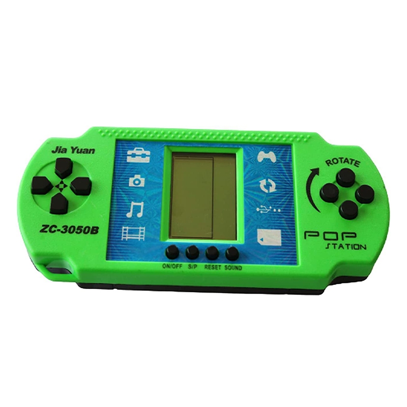 Pop Station Brain Training Brick Video With Music Hand Handled Gaming Console