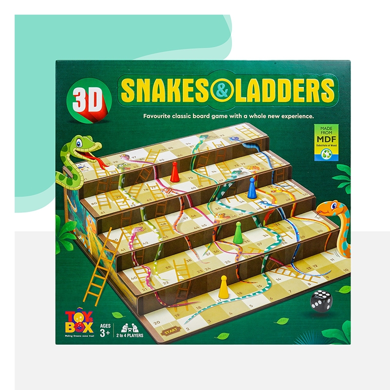 3D Snakes & Ladders
