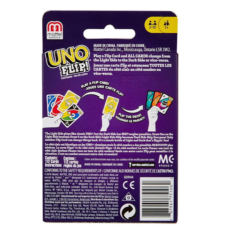 UNO Flip Flip The Deck Change The Game