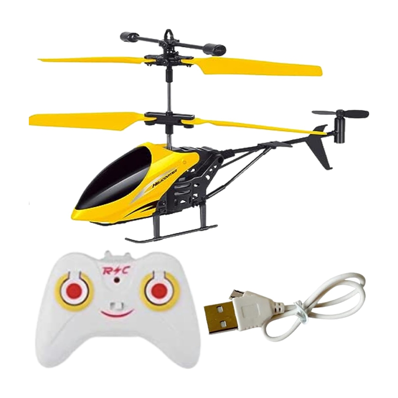 Helicopter Toy with Remote (Yellow)