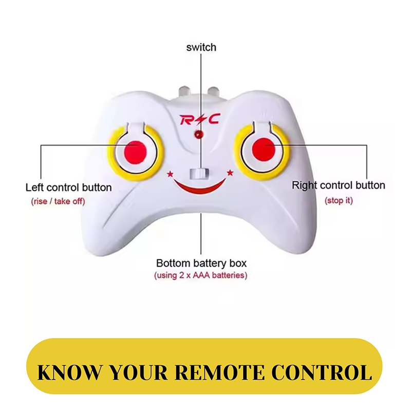 Helicopter Toy with Remote (Yellow)
