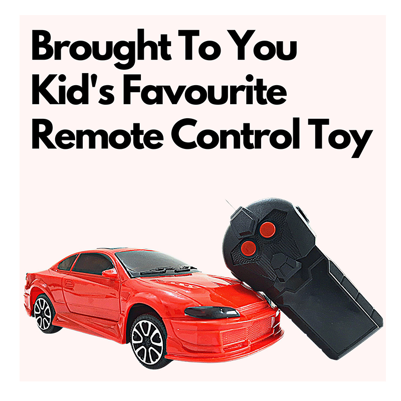 City Remote Controlled Car 3D lights (red)