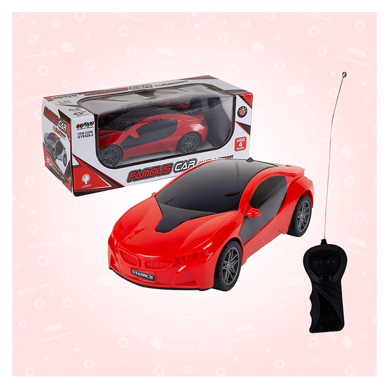 Gooyo Famous racing Car 1:22 Scale with 3 D light (Red)