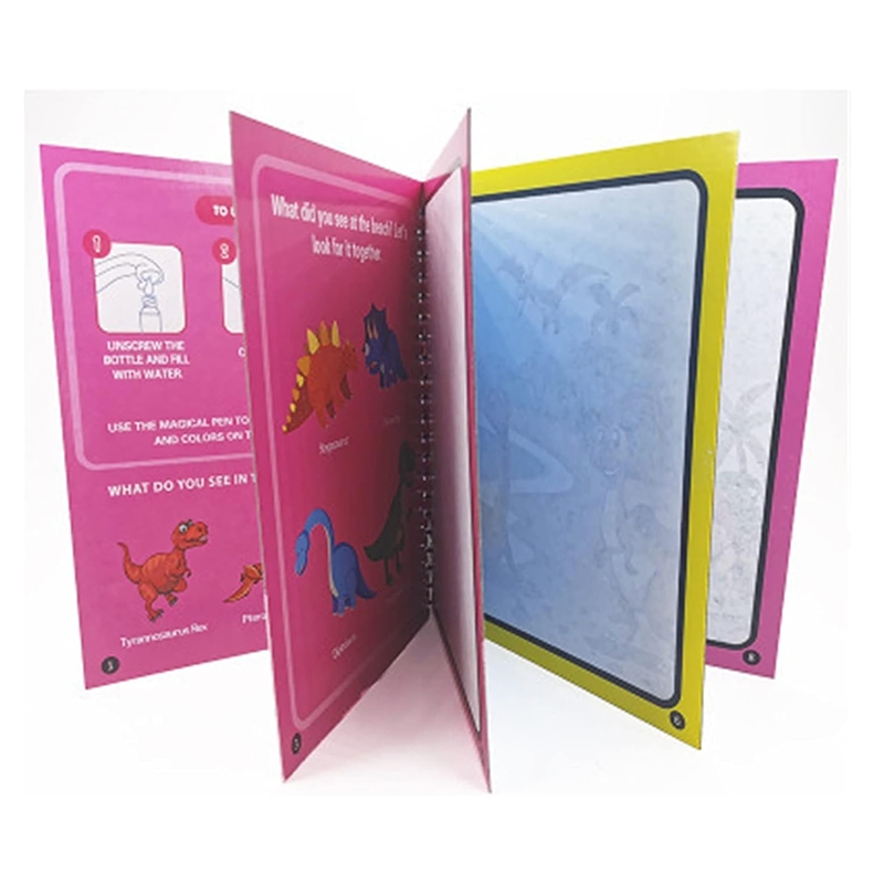 Dinosaur Reusable Magic Water Book for Painting
