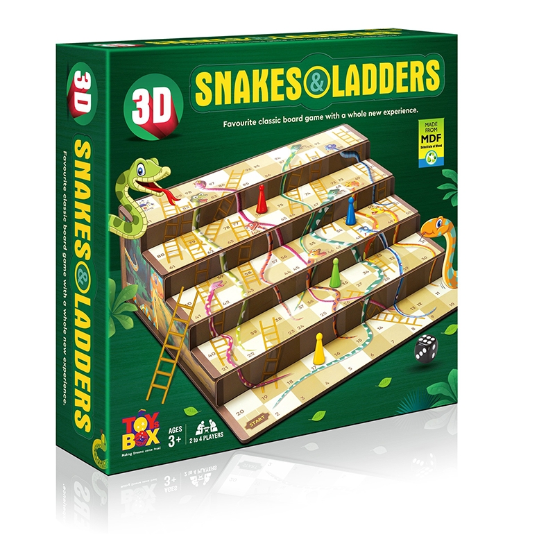 3D Snakes & Ladders