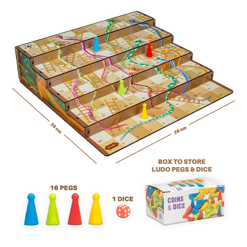 3D Snakes & Ladders
