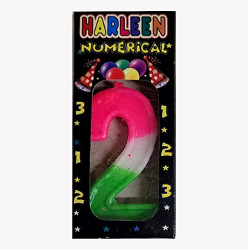 Harleen Numerical Candle No. 2