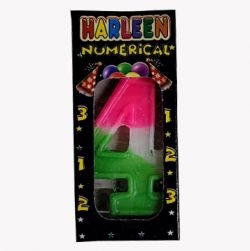 Harleen Numerical Candle No. 4