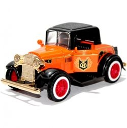 Classical car (orange)