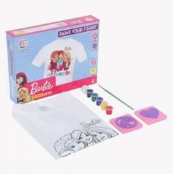 Paint Your T-Shirt with Barbie Design