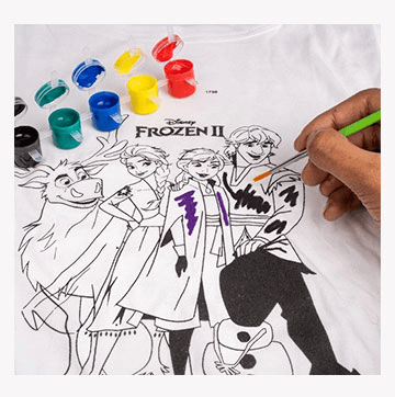 Paint Your T-Shirt Frozen II