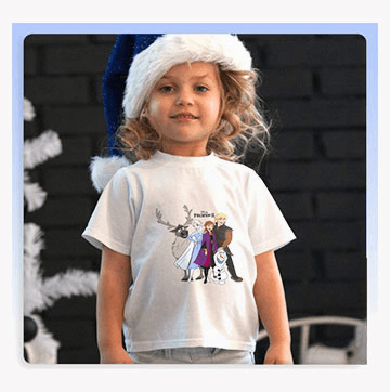 Paint Your T-Shirt Frozen II