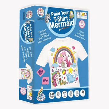 Paint Your T-Shirt Mermaid
