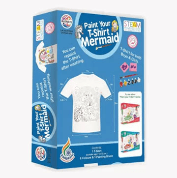 Paint Your T-Shirt Mermaid