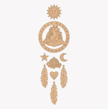 Dream Catcher Unicorn DIY Kit