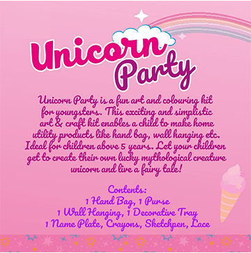 Unicorn Party Paper DIY Kit