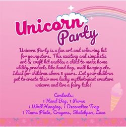 Unicorn Party Paper DIY Kit