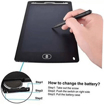 LCD writing tablet (Black)