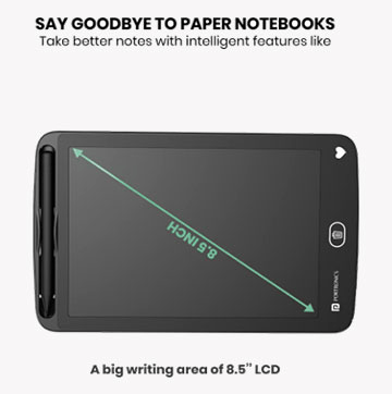 LCD writing tablet (Black)