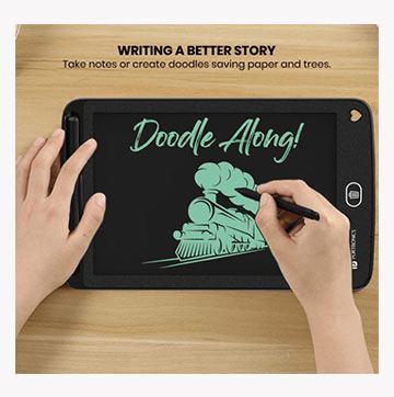 LCD writing tablet (Black)
