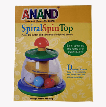 Anand spiral Spin Top