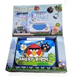 Angry Bird Study Game Toy With Music And Alphabet Sound (Blue)